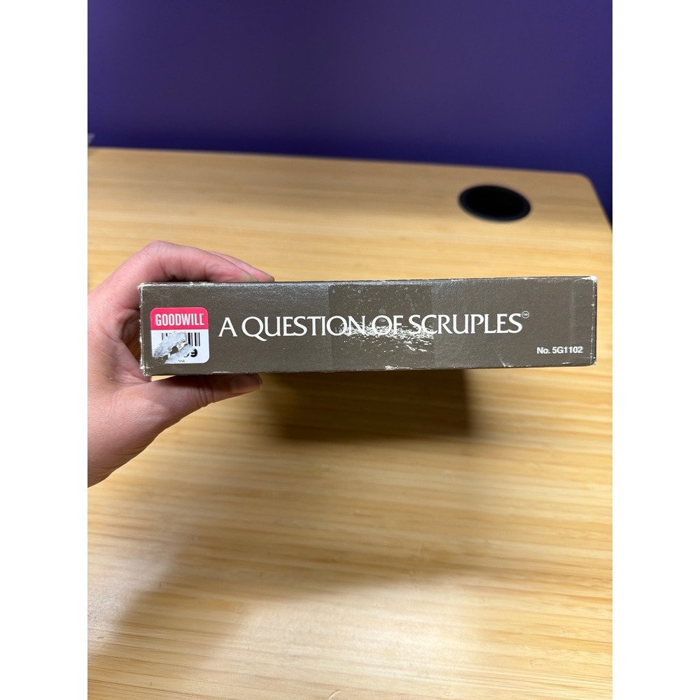 A Question of Scruples Complete Vintage 1984 Board Game Moral Dilemmas - Picture 3 of 7
